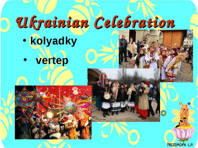 Ukrainian Celebration kolyadky vertep