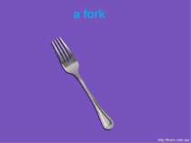 a fork