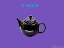 a tea pot