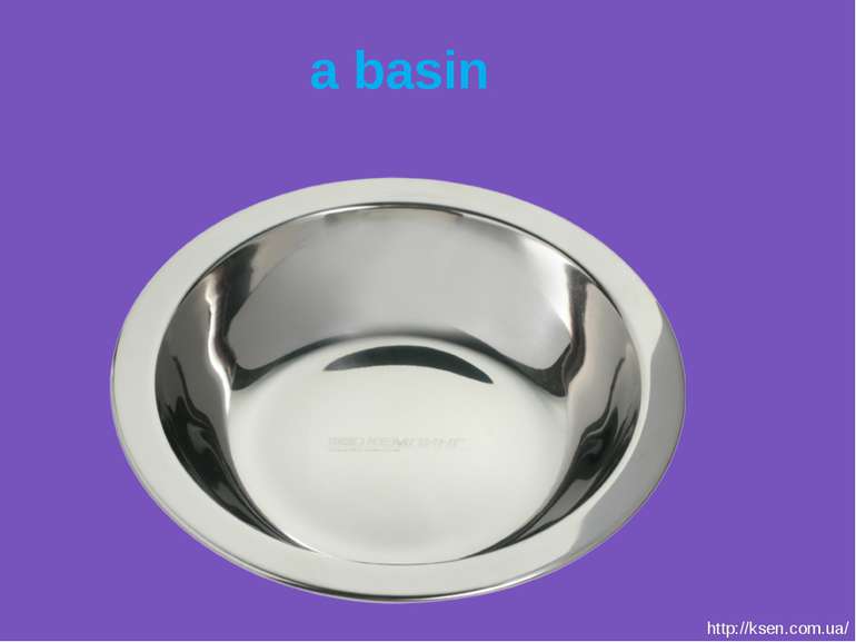a basin