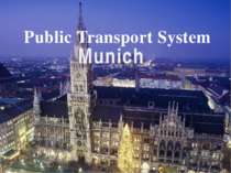 Public Transport System Munich