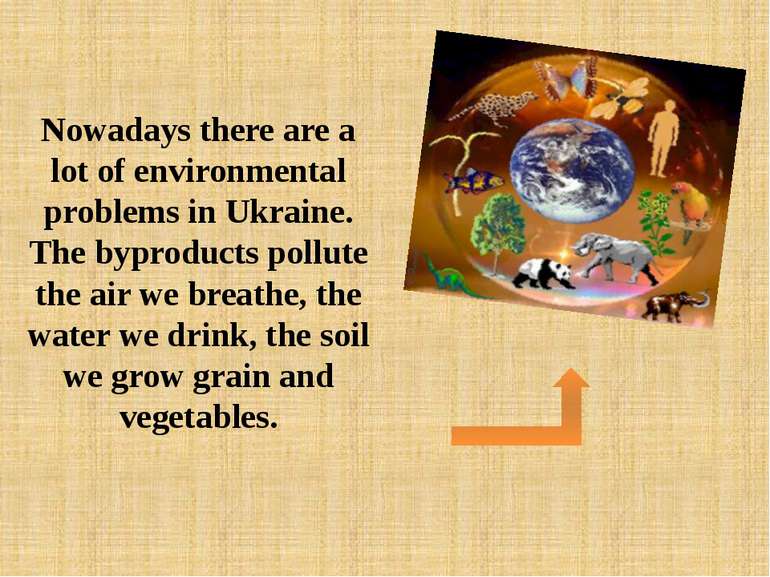Nowadays there are a lot of environmental problems in Ukraine. The byproducts...