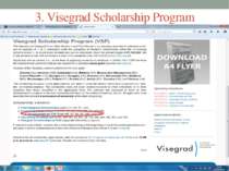 3. Visegrad Scholarship Program