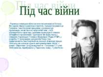 Радянсько-німецька війна застала письменника в Охтирці. Він одразу пішов в ук...