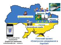 Пілотний проект: «Електронне урядування в Харкові» Мобільний центр управління...
