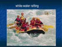 white-water rafting