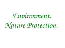 Environment. Nature Protection.