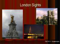 London Sights of interest