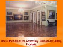 One of the halls of the Aivazovsky National Art Gallery, Feodosia.