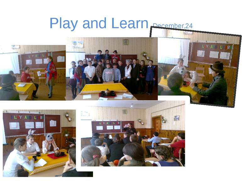 Play and Learn December,24