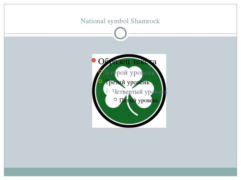 National symbol Shamrock