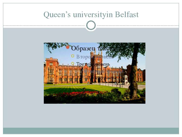 Queen’s universityin Belfast