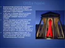 СНІД в Україні: За результатами дослідження, проведенного Міністерством охоро...