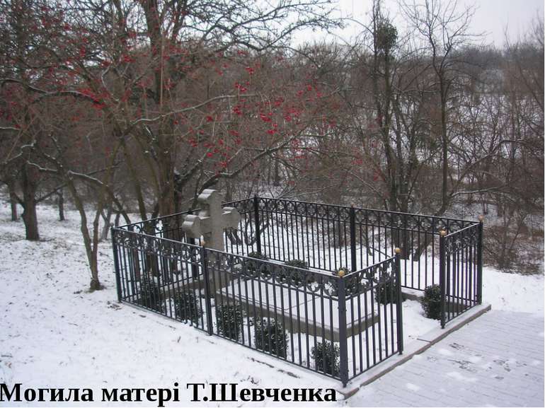 Могила матері Т.Шевченка