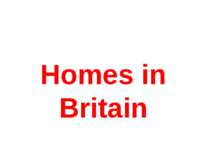 Homes in Britain