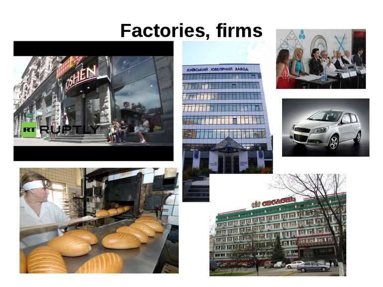 Factories, firms