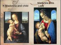 Madonna and child 1469 Madonna Litta 1491