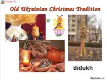 Old Ukrainian Christmas Tradition didukh