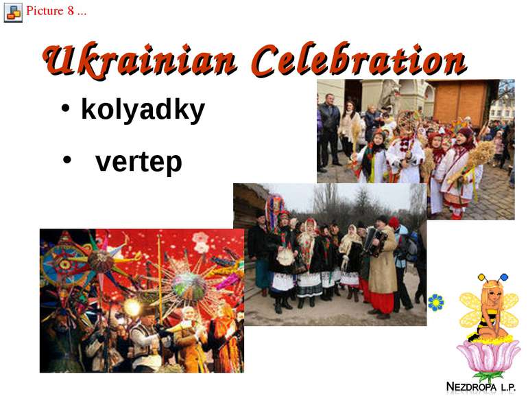 Ukrainian Celebration kolyadky vertep