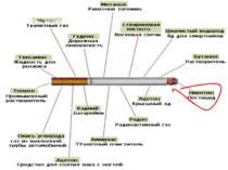 Что же представляет собой табачный дым? Какие вещества в него входят?