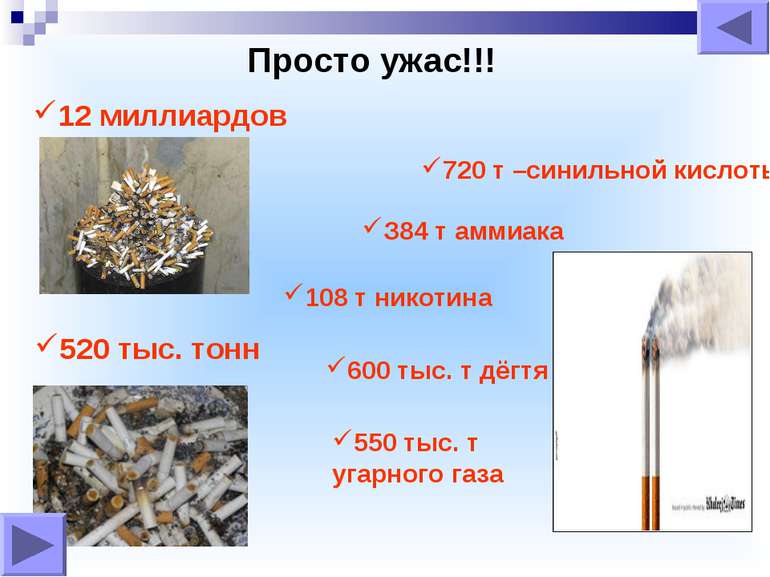 Просто ужас!!! 12 миллиардов 520 тыс. тонн 720 т –синильной кислоты З84 т амм...