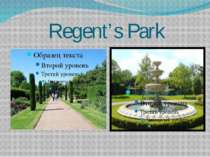 Regent’s Park