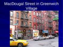 MacDougal Street in Greenwich Village