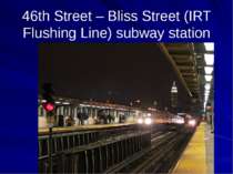 46th Street – Bliss Street (IRT Flushing Line) subway station