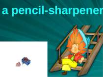 a pencil-sharpener