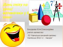 День сміху на уроці математики у 8 класі Бондарєва Юлія Олександрівна учитель...