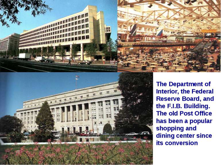The Department of Interior, the Federal Reserve Board, and the F.I.B. Buildin...