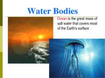 Water Bodies Ocean is the great mass of salt water that covers most of the Ea...