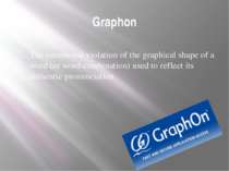Graphon The intentional violation of the graphical shape of a word (or word c...