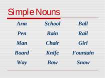 Simple Nouns