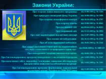 Закони України: