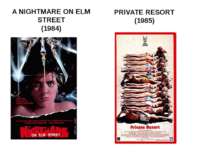 A NIGHTMARE ON ELM STREET (1984) PRIVATE RESORT (1985)