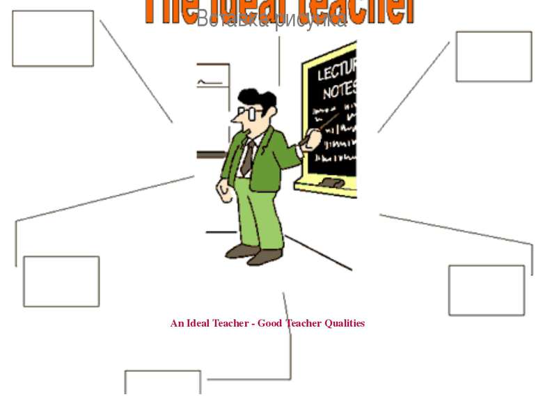 An Ideal Teacher - Good Teacher Qualities