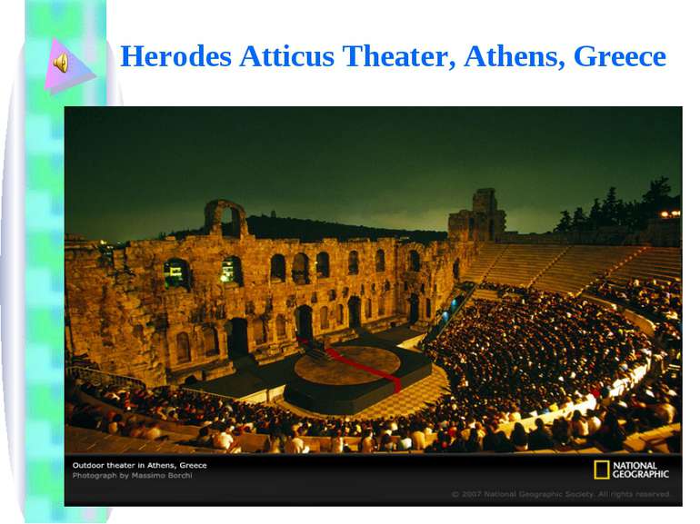Herodes Atticus Theater, Athens, Greece