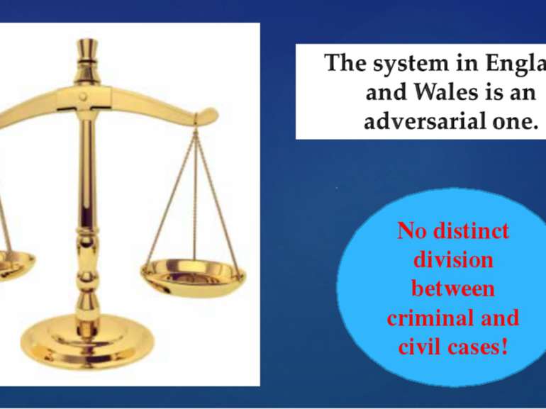 No distinct division between criminal and civil cases!