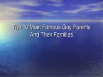 The 10 Most Famous Gay Parents And Their Families