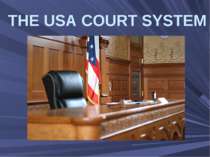 THE USA COURT SYSTEM