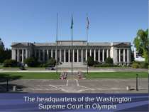 The headquarters of the Washington Supreme Court in Olympia