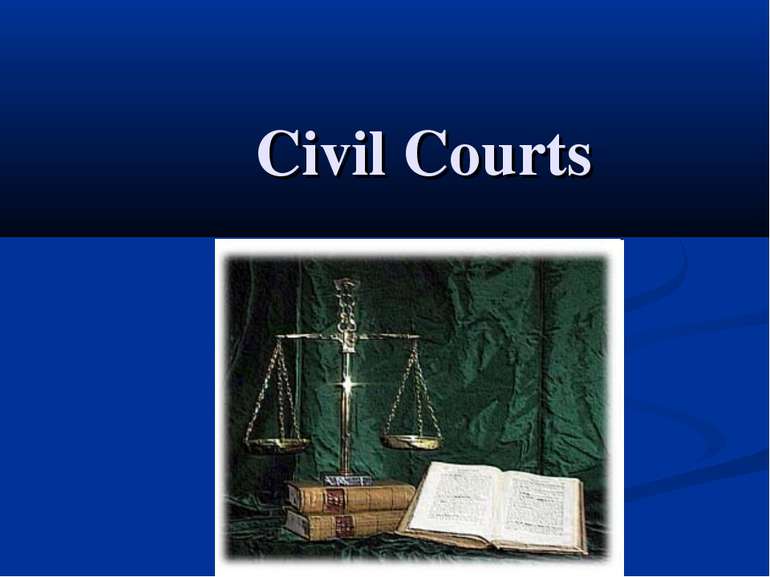 Civil Courts