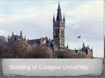 Building of Glasgow University