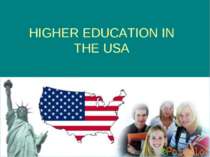 HIGHER EDUCATION IN THE USA