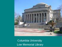 Columbia University Low Memorial Library