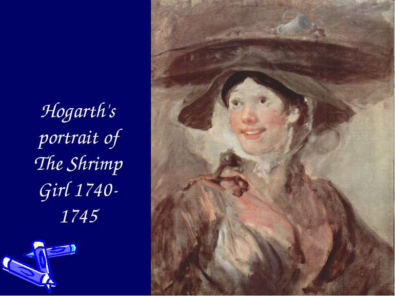 Hogarth's portrait of The Shrimp Girl 1740-1745