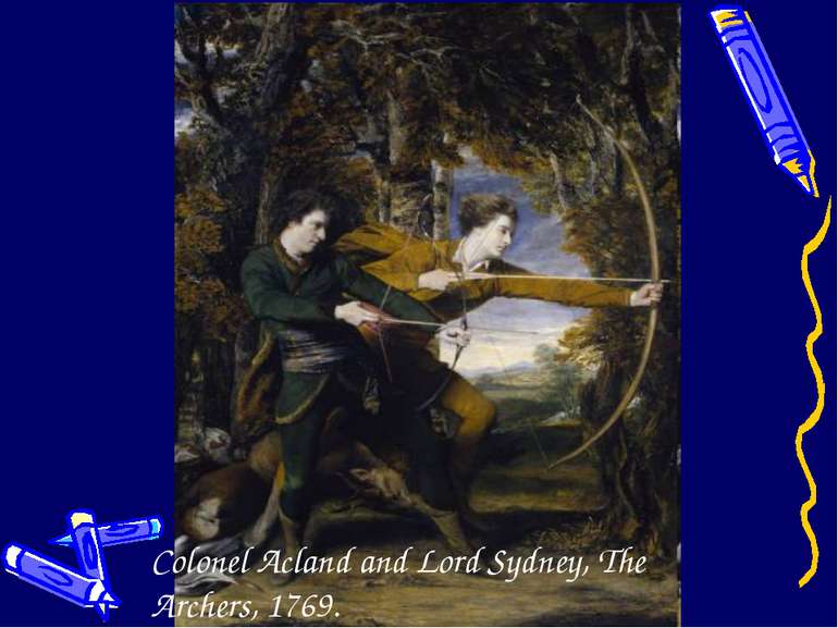 Colonel Acland and Lord Sydney, The Archers, 1769.