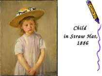 Child in Straw Hat, 1886