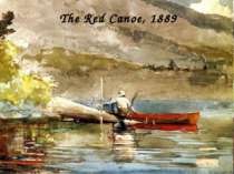 The Red Canoe, 1889